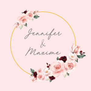 Faire-part mariage Jennifer & Maxime